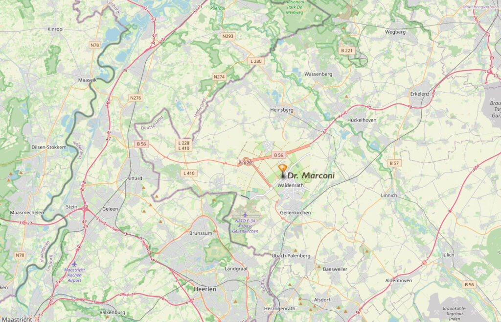 Zum Routenplaner der Zahnarztpraxis Zahnarztpraxis